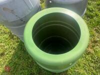 3 WATER BUTTS - 5