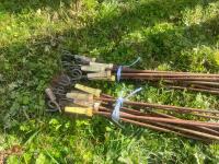 20 METAL ELECTRIC FENCING STAKES - 2