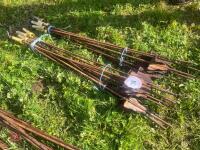 20 METAL ELECTRIC FENCING STAKES - 4