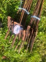 20 METAL ELECTRIC FENCING STAKES - 5