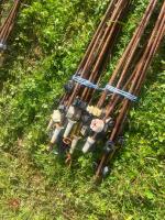 20 METAL ELECTRIC FENCING STAKES - 2