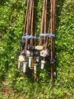 20 METAL ELECTRIC FENCING STAKES - 3