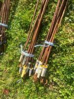 20 METAL ELECTRIC FENCING STAKES - 2