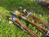 30 METAL ELECTRIC FENCING STAKES - 2