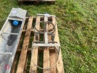 2 GALVANISED BUCKET HOLDERS - 5