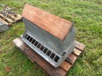3' GALVANISED PIGLET FEEDER - 2