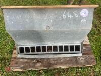 3' GALVANISED PIGLET FEEDER - 3