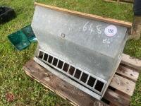 3' GALVANISED PIGLET FEEDER - 4