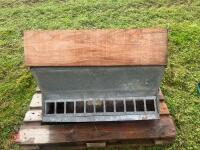3' GALVANISED PIGLET FEEDER - 7