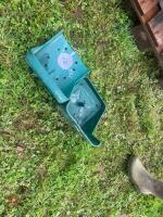 2 MINERAL BLOCK HOLDERS - 5