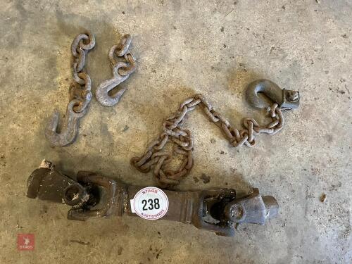 PTO, HOOKS & CHAIN