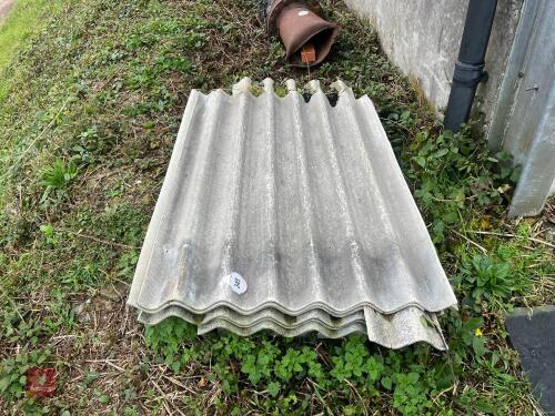 QTY OF FIBRE CEMENT SHEETS