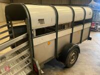 IFOR WILLIAMS P8G 8' LIVESTOCK TRAILER - 10