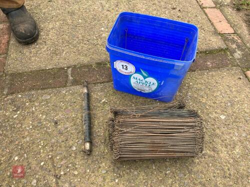 WIRE TIES & TOOL (13)