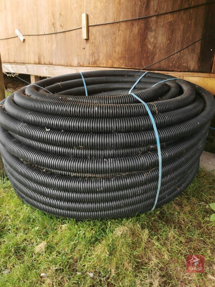 NEW ROLL OF 50MM PERFORATED PIPE
