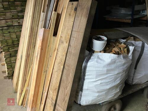 2 X 1.9M X 20CM X 10CM WOODEN SLEEPERS