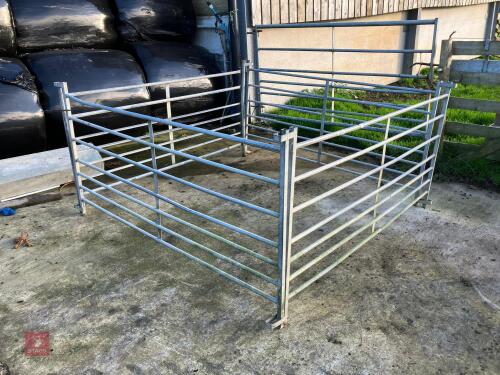 4 GALVANISED 6' SHEEP HURDLES