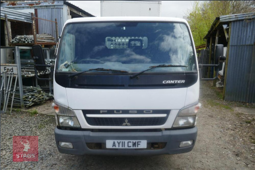 2011 MITSUBISHI CANTER 7.5T LORRY