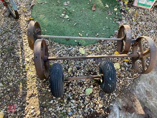 3 SETS OF WHEELS