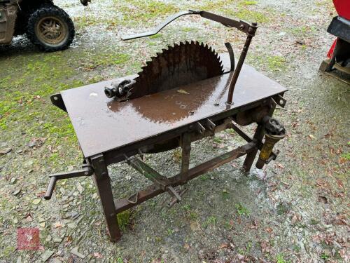 PTO DRIVEN SAW BENCH