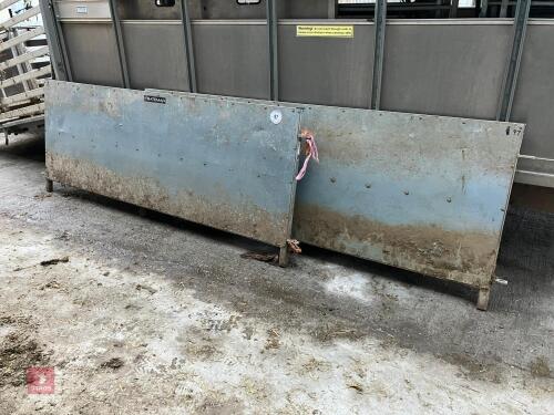2 X 2.4M GALV SHEETED RACE HURDLE (97)