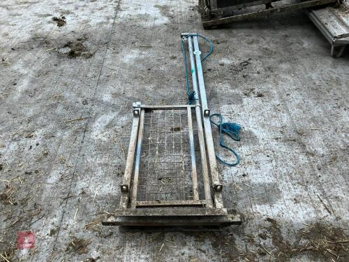 GALV SHEEP RACE GUILLOTINE GATE (104)
