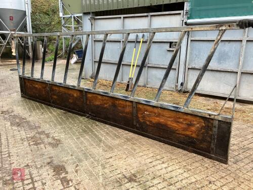 14' 8'' BATEMAN CATTLE FEED BARRIER (112) *Late Reserve Added