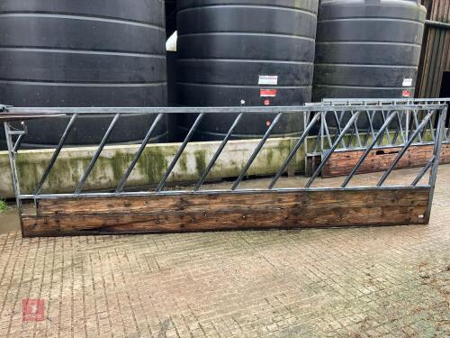 14' 8'' BATEMAN CATTLE FEED BARRIER (116) *Late Reserve Added