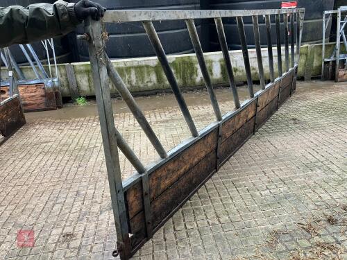 14' 8'' BATEMAN CATTLE FEED BARRIER (117) *Late Reserve Added