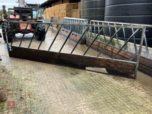 14' 8'' BATEMAN CATTLE FEED BARRIER (118) *Late Reserve Added