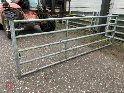 JOURDAIN HD EXPANDABLE LATCHED GALV GATE (131) *Late Reserve Added