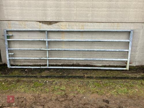 JOURDAIN HD EXPANDABLE LATCHED GALV GATE (132) *Late Reserve Added