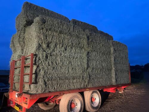 21 BALES OF 2024 MEADOW HAY BIDS PER BALE