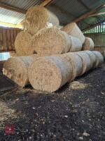 30 ROUND BALES OF ORGANIC HAY BIDS PER BALE