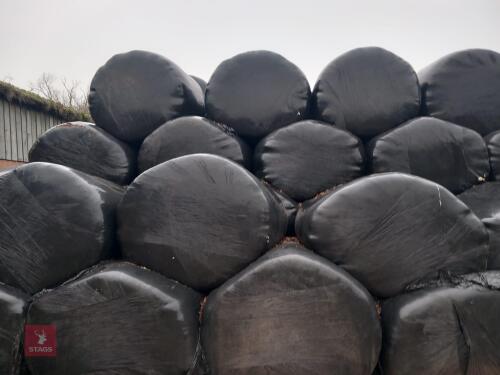 100 ROUND BALES OF SILAGE BIDS PER BALE