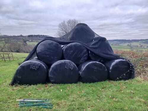 32 ROUND BALES OF SILAGE BIDS PER BALE