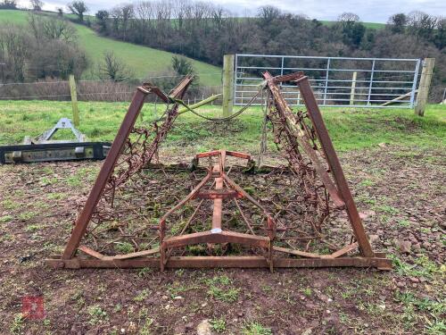 15' MOUNTED CHAIN HARROWS (4)