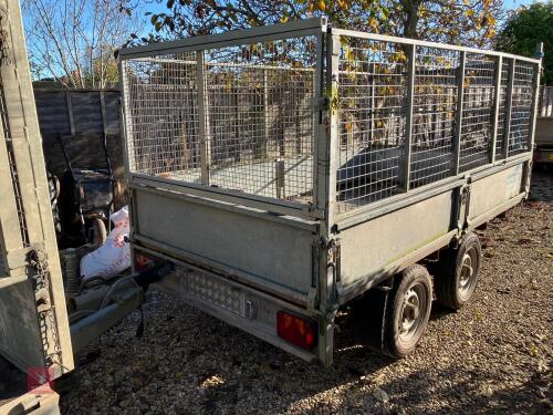 IFOR WILLIAMS LT-10-5 TWIN AXLE TRAILER