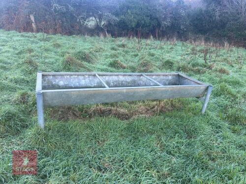2 CATTLE FEED TROUGHS