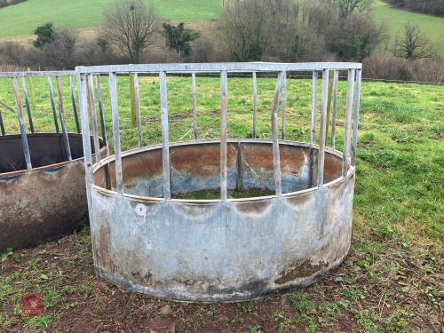 GALVANISED CATTLE RING FEEDER (8)