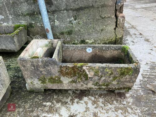 4' 3'' CONCRETE TROUGH/PLANTER (79)