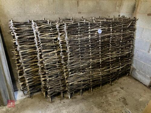 6 LENGTHS OF HAZEL HURDLES (178)