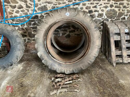 PAIR OF 13.6-38 DUAL WHEELS (101)