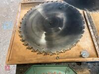 7 CIRCULAR SAW BLADES - 7
