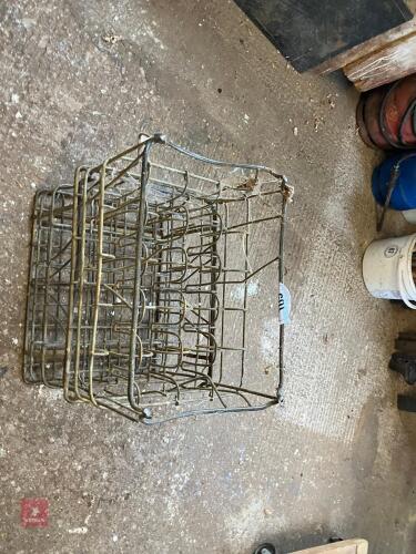 2 BOTTLE CRATES