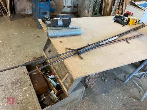 FISHING ROD & COPPER PIPE