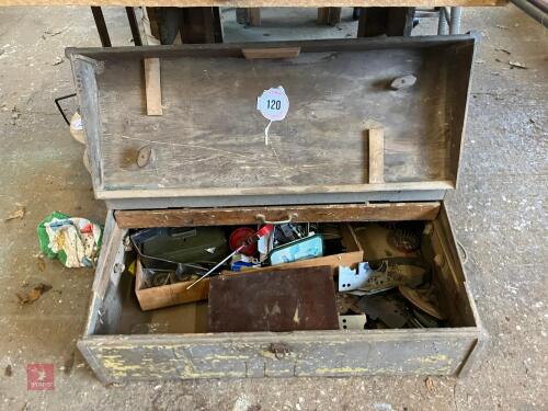 BOX OF TOOLS/CUTTERS