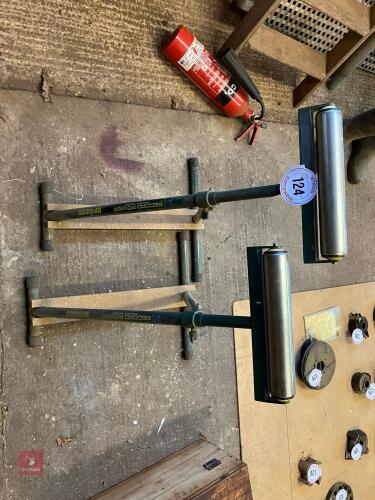 2 RECORD POWER RPR400 ROLLERS
