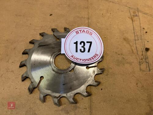 4 TABLE SAW BLADES