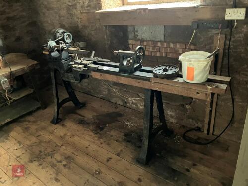 MOSER & SONS WOODWORKING LATHE